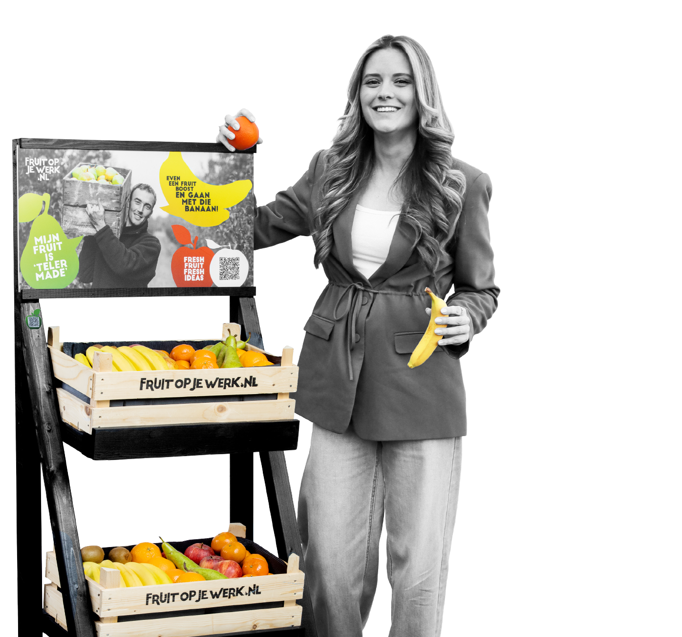 Fruitpresentatie Chelsey - Unieke fruitpresentatie - FRUIT OP JE WERK
