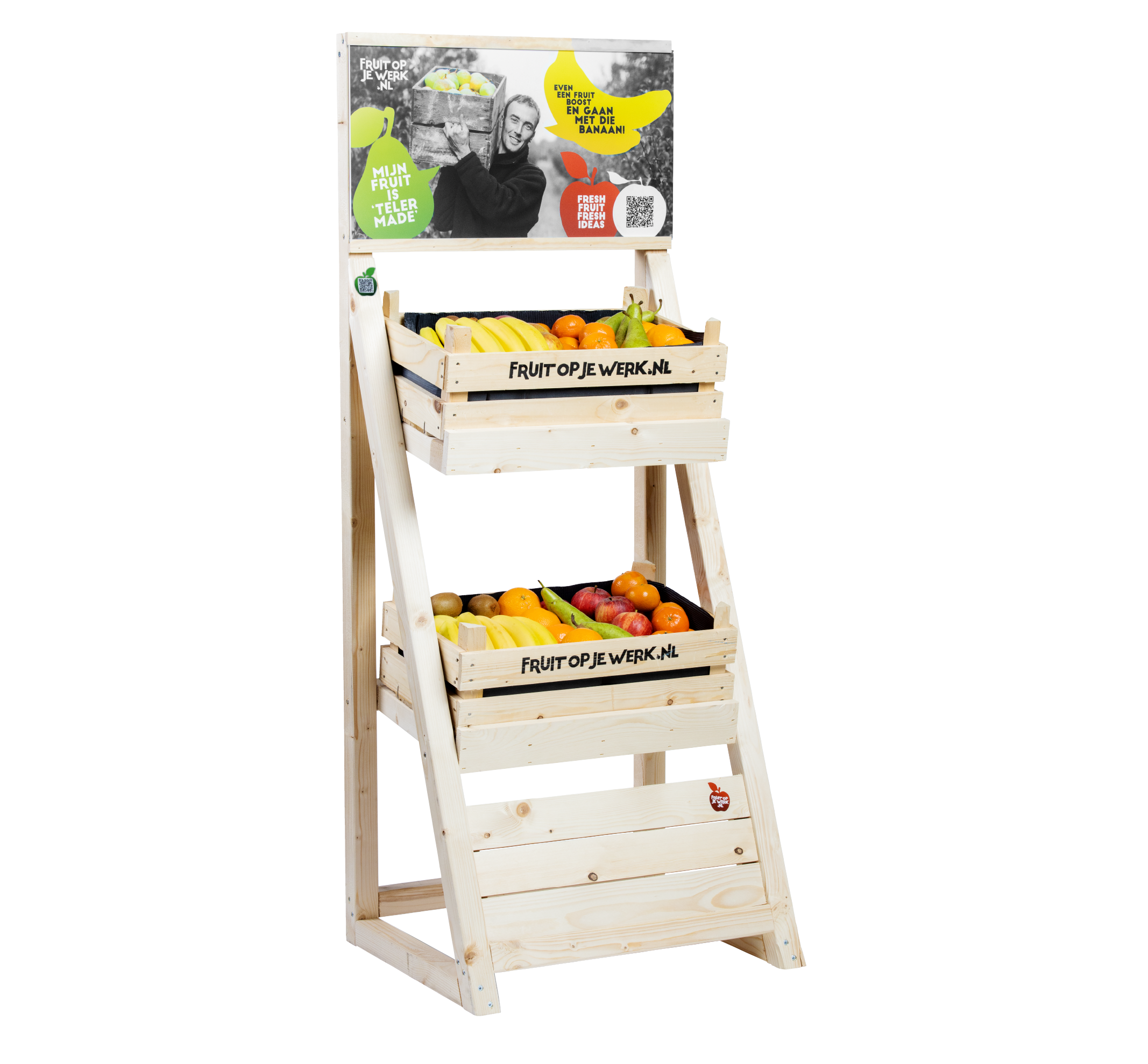 presentatie - vloerdisplay - FRUIT OP JE WERK