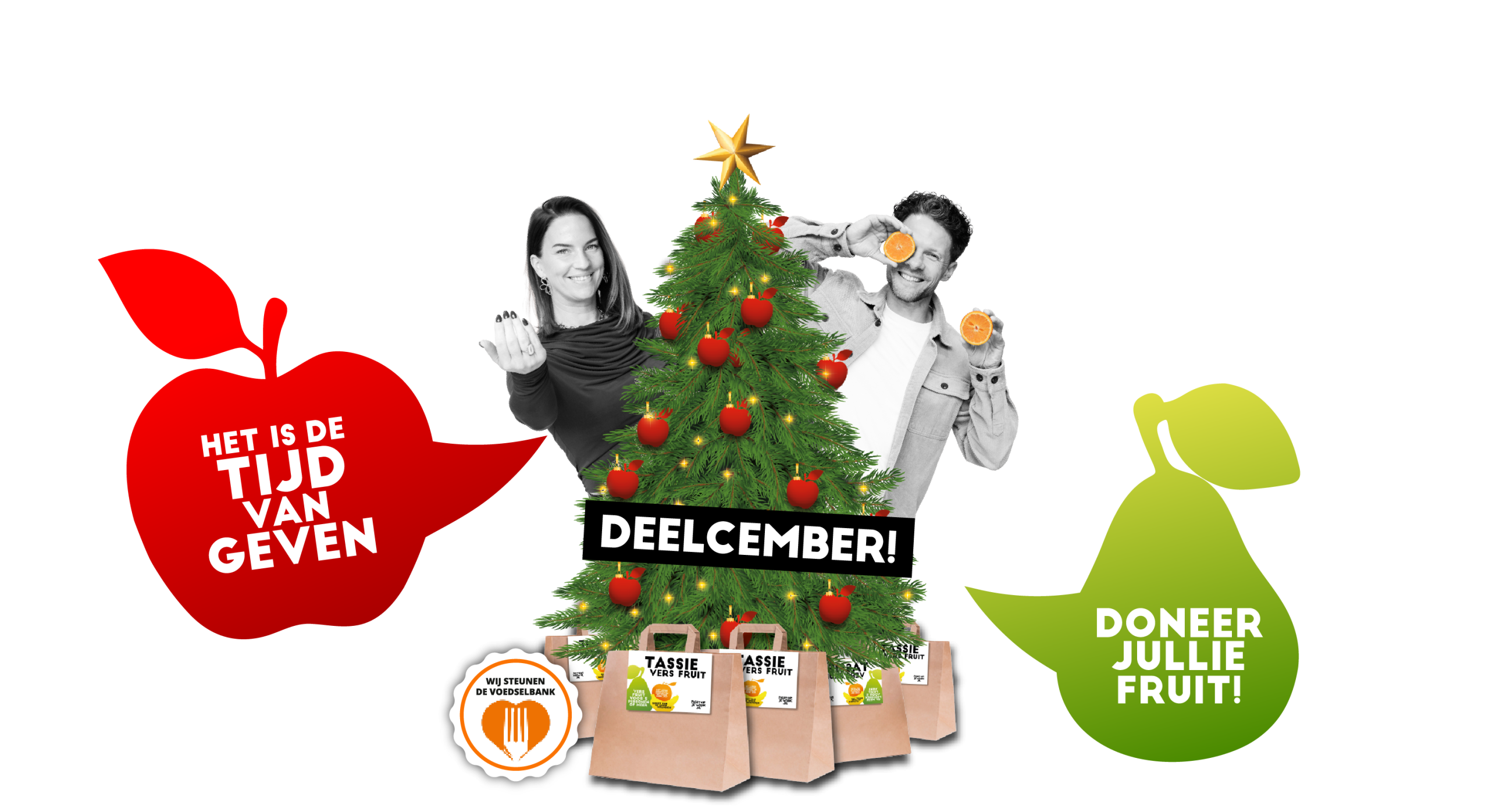 Deelcember - FRUIT OP JE WERK
