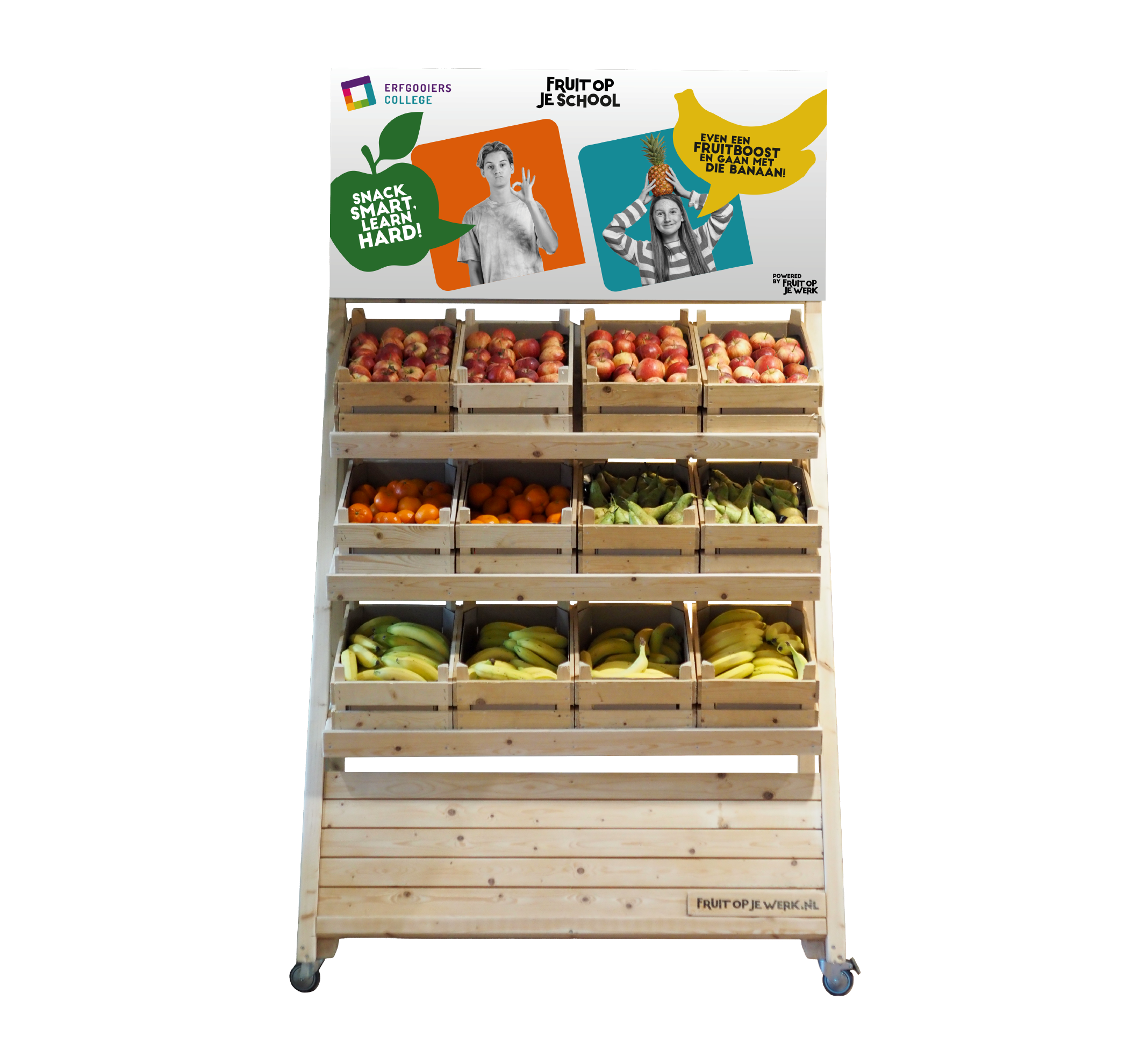 presentatie - XL display - FRUIT OP JE WERK